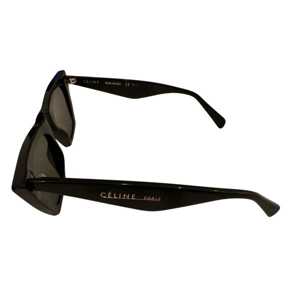 CELINE EDGE CL 41468/S BLACK SUNGLASSES - Picture 8 of 11